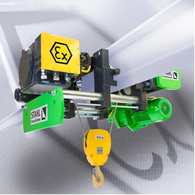 Wire Rope Hoist Crane STAHL kapasitas 5 - 10 Ton